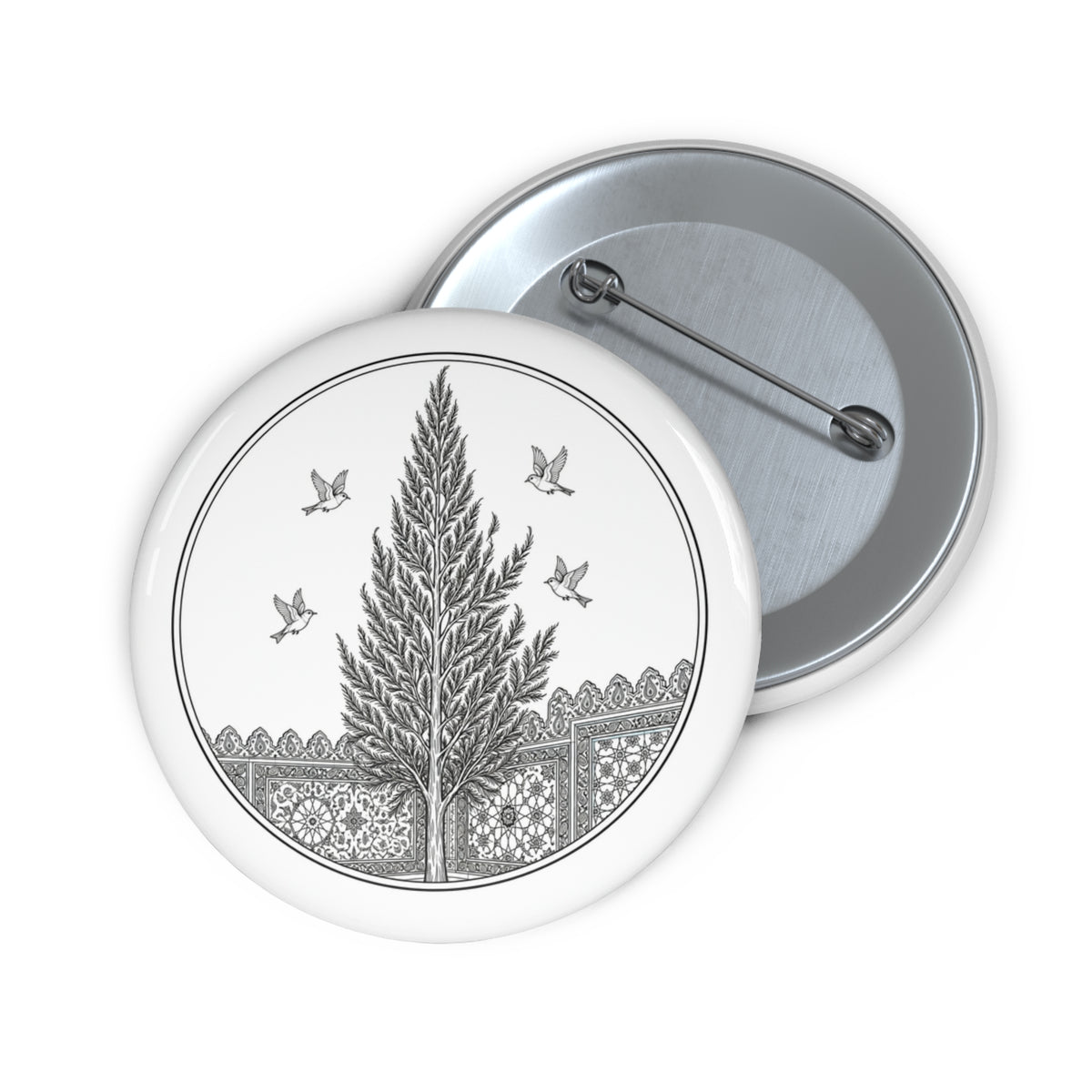 House of Pars - Sarv Cypress Pin Button