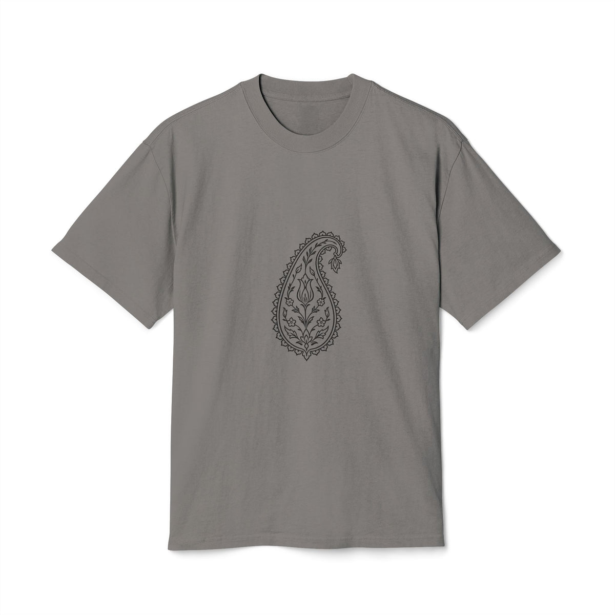 Boteh Paisley Tee – Heavyweight