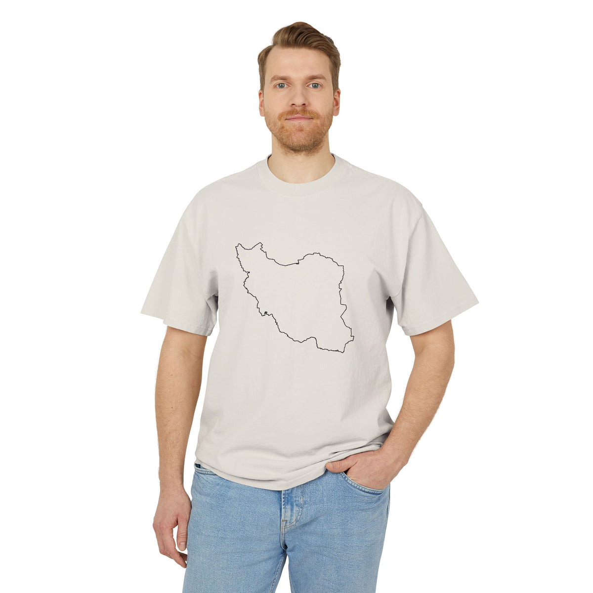 Iran Border Tee - Heavyweight