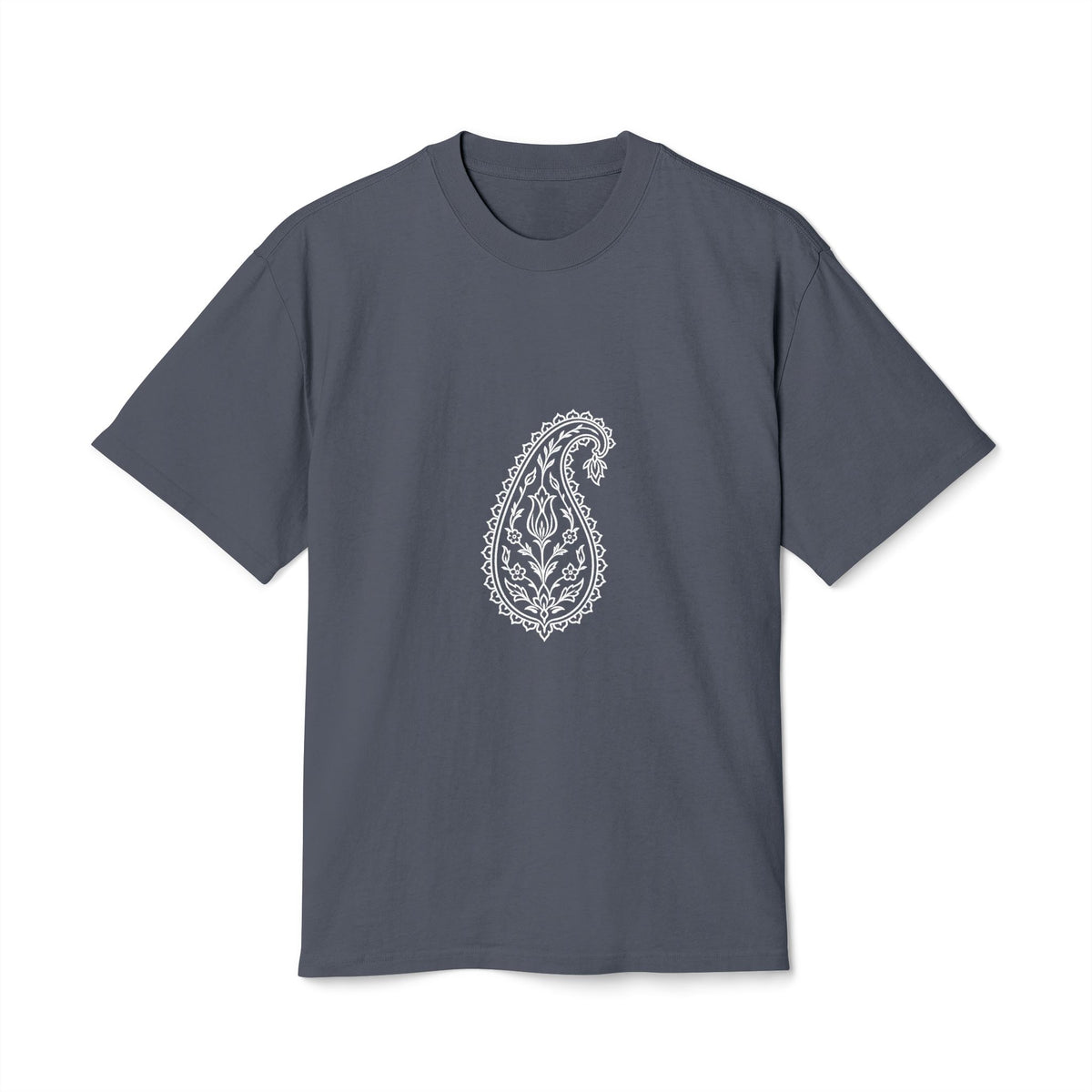 Boteh Paisley Tee – Heavyweight