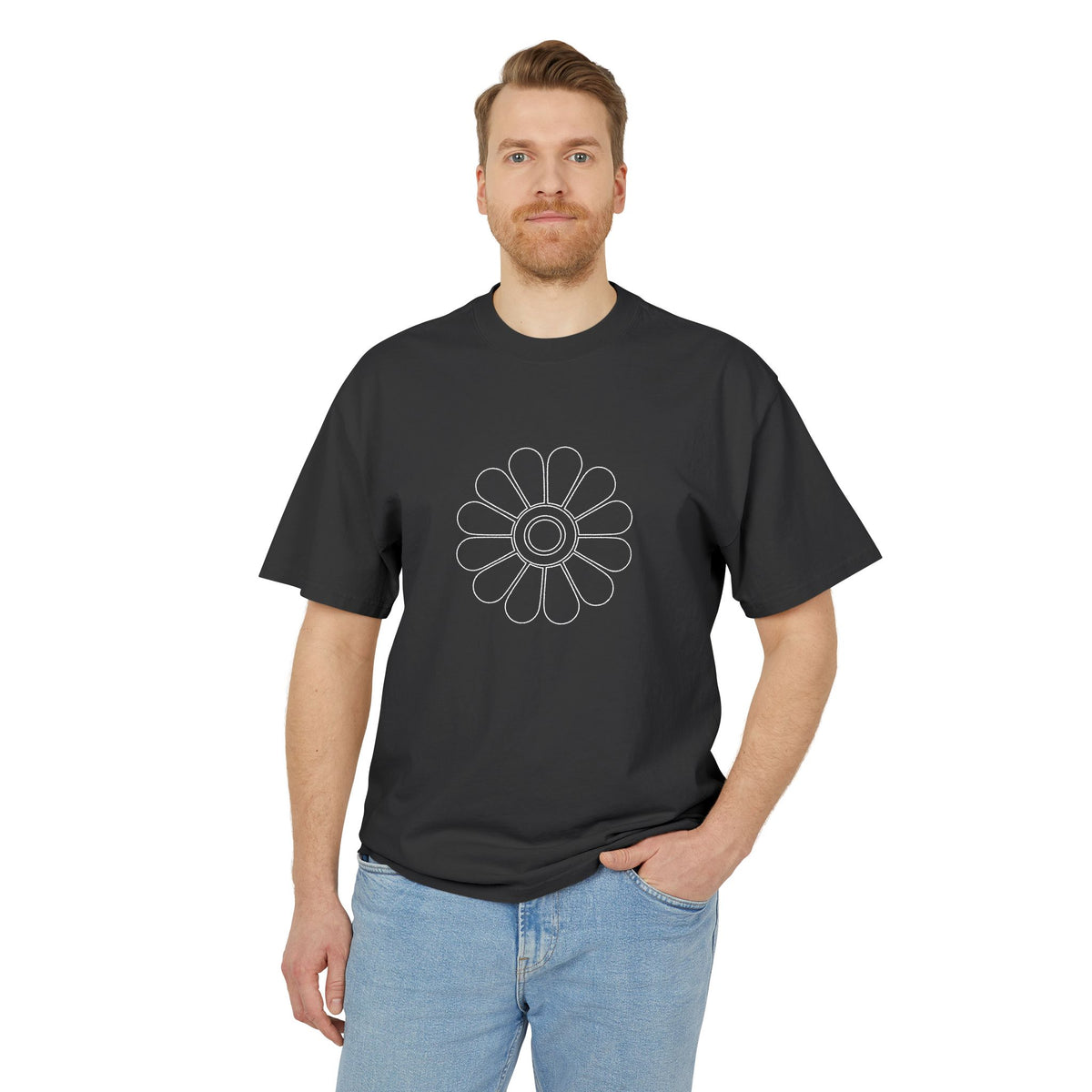 Niloufar Lotus Tee – Heavyweight