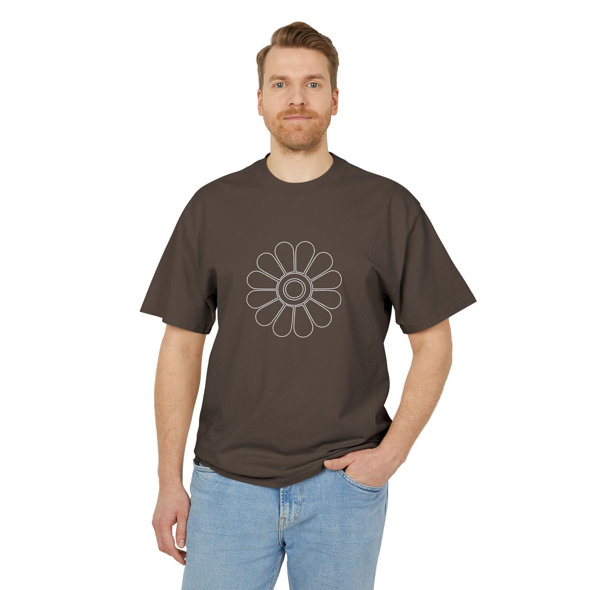 Niloufar Lotus Tee – Heavyweight