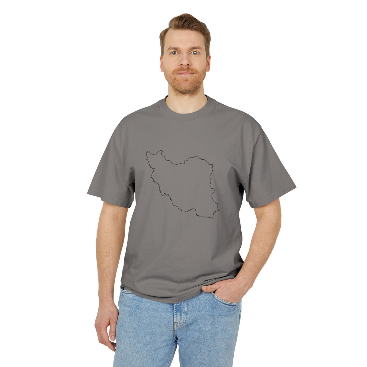 Iran Border Tee - Heavyweight