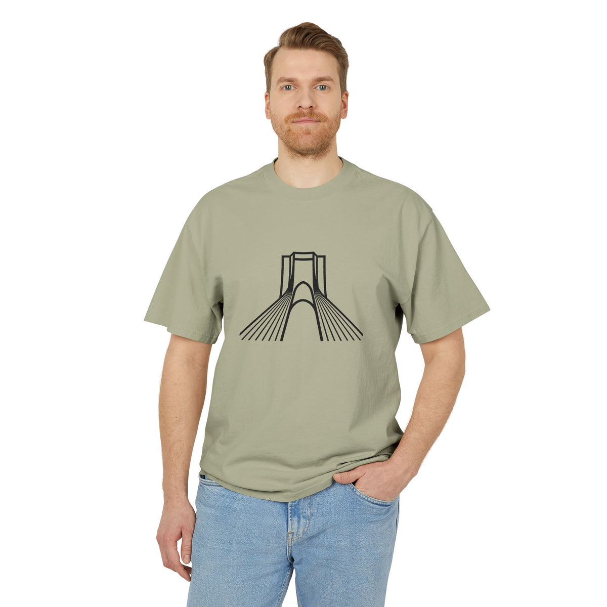 Azadi Tower Tee – Heavyweight