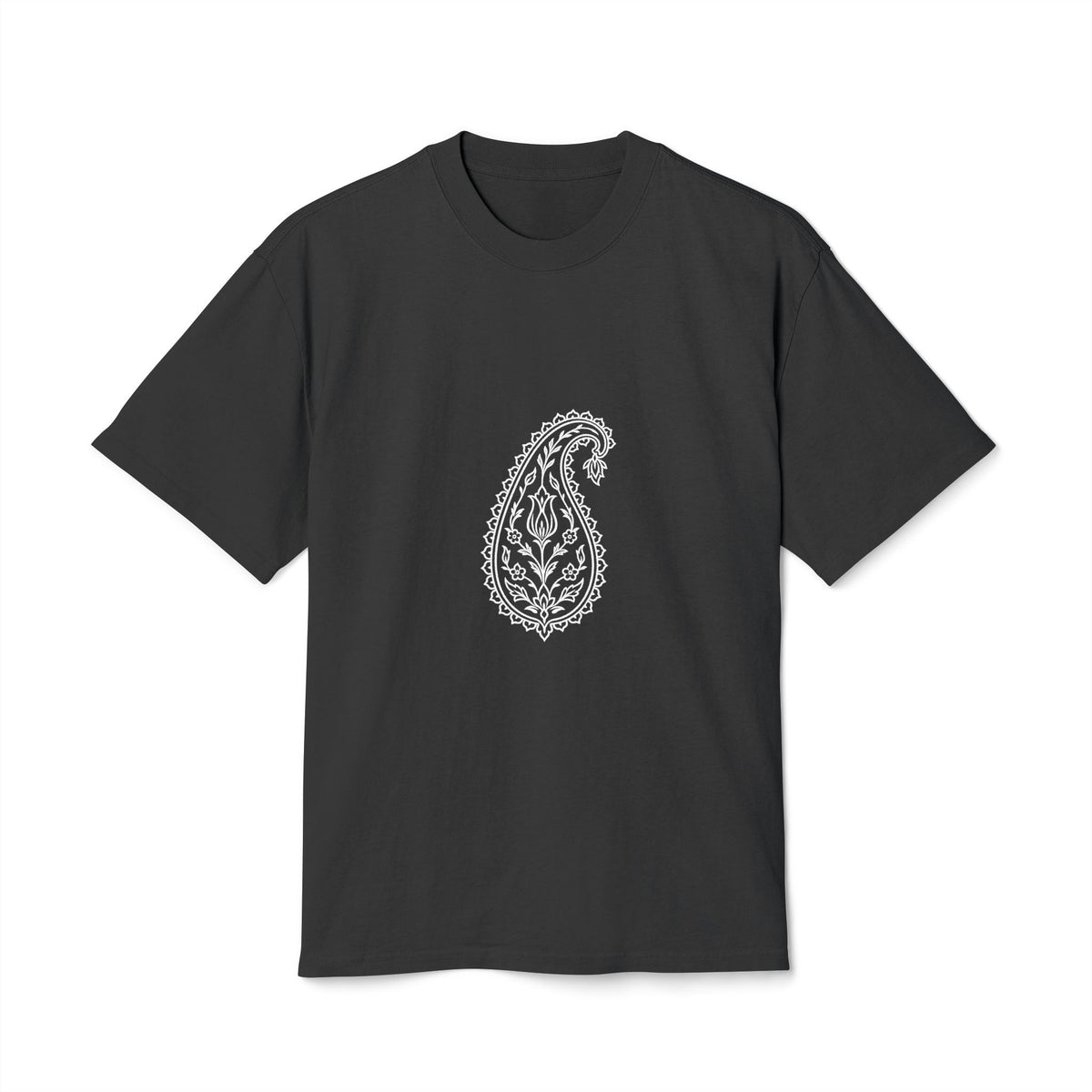 Boteh Paisley Tee – Heavyweight