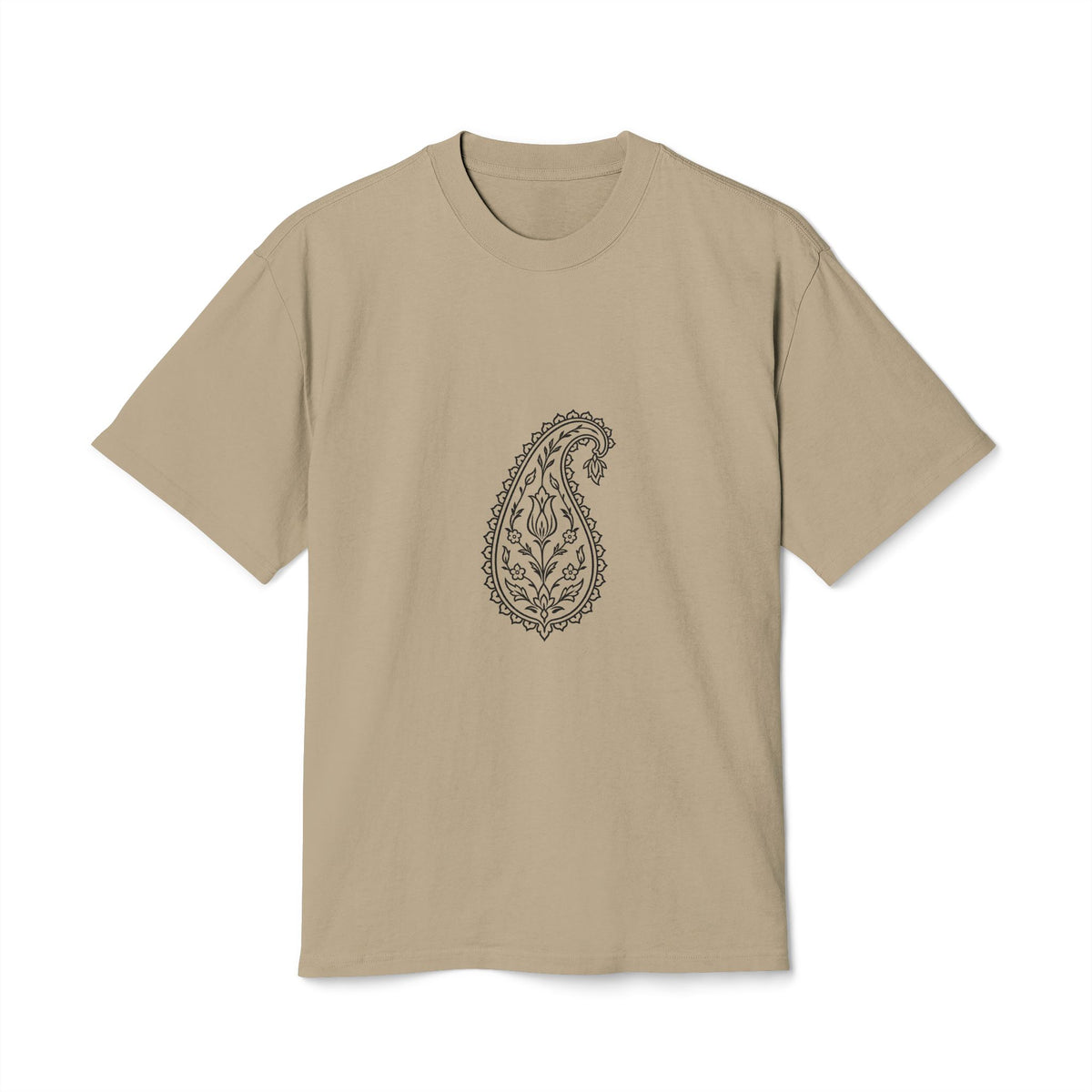 Boteh Paisley Tee – Heavyweight