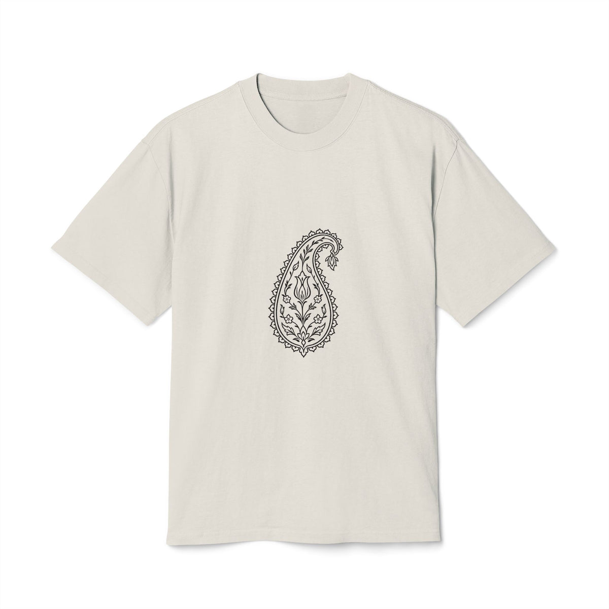 Boteh Paisley Tee – Heavyweight
