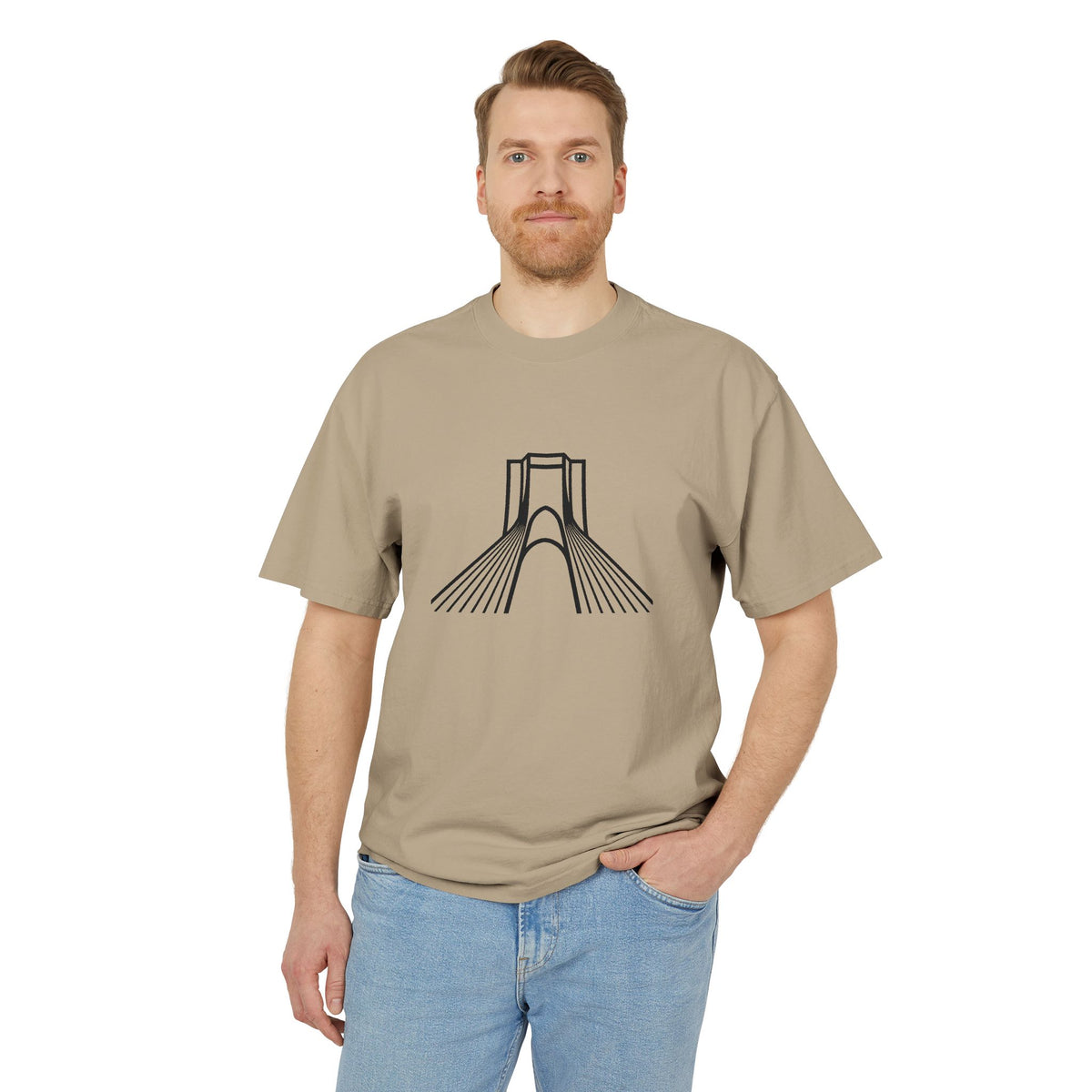 Azadi Tower Tee – Heavyweight