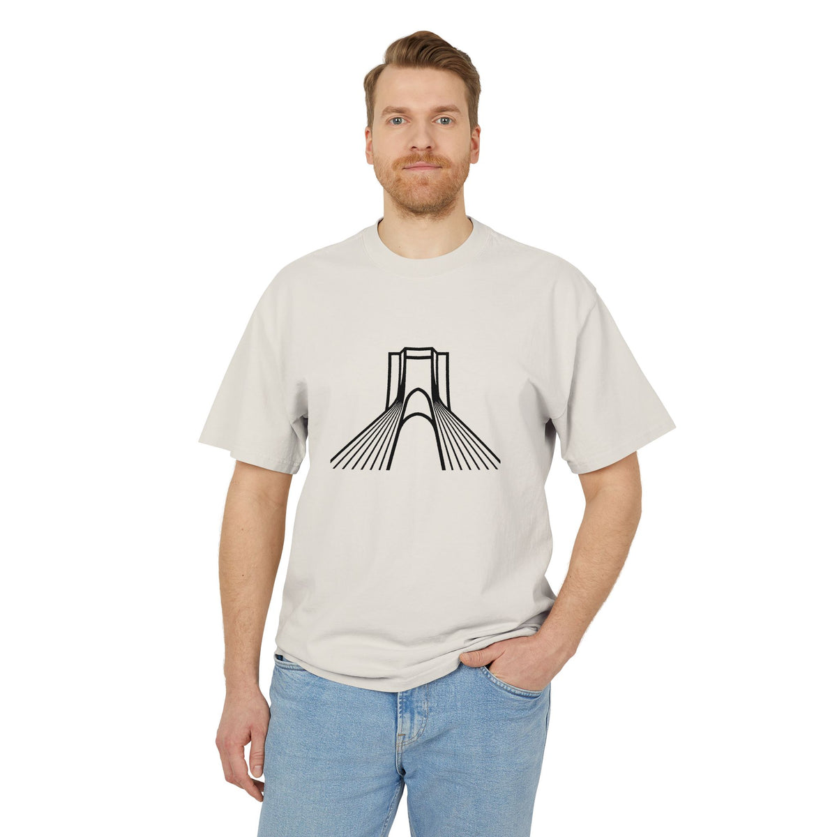 Azadi Tower Tee – Heavyweight