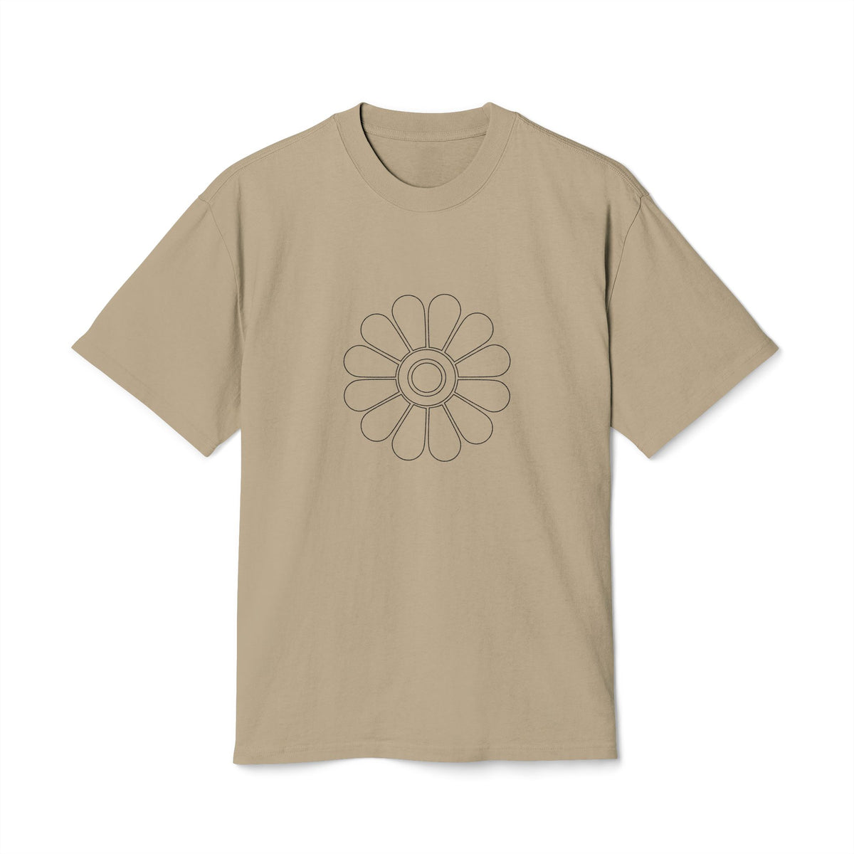 Niloufar Lotus Tee – Heavyweight