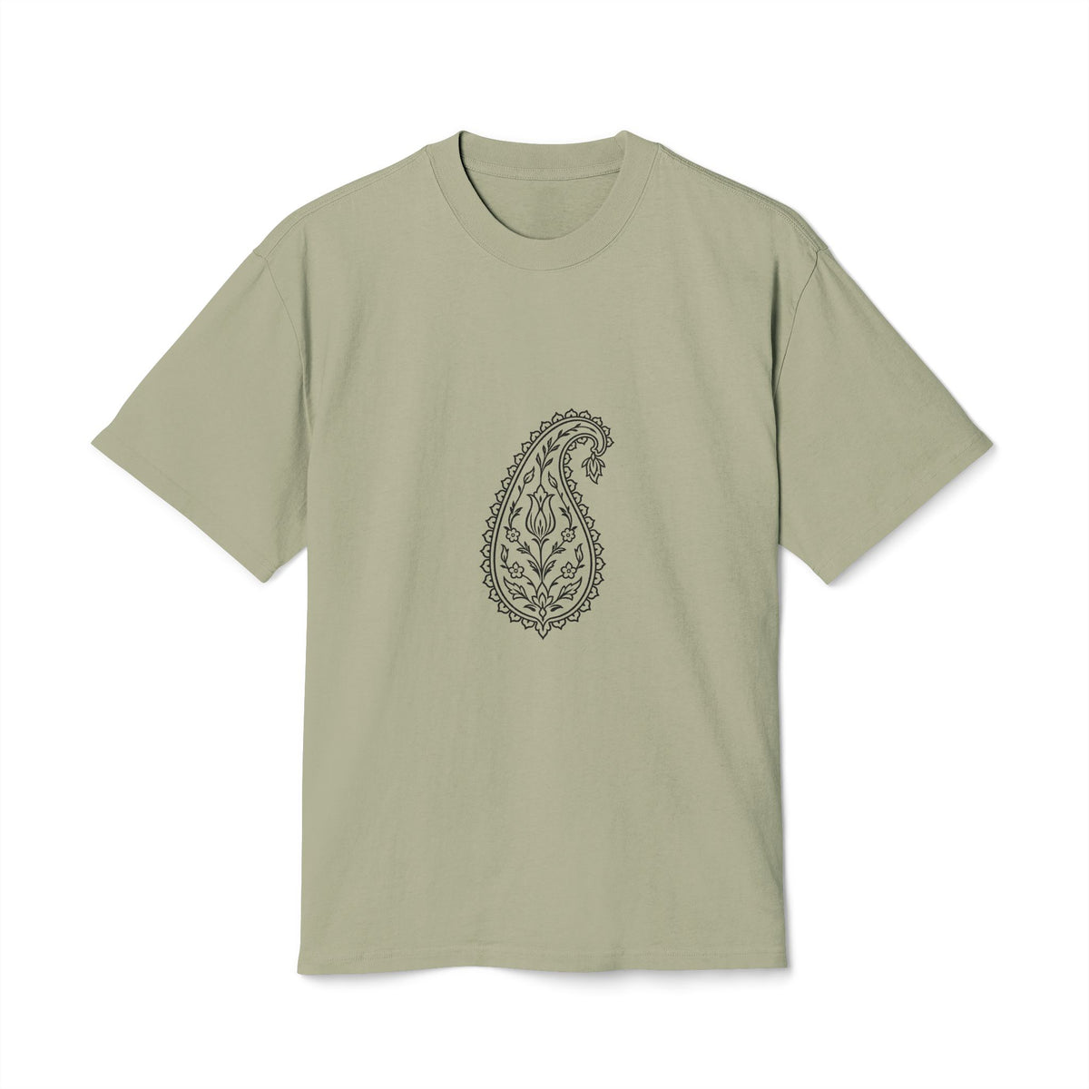 Boteh Paisley Tee – Heavyweight